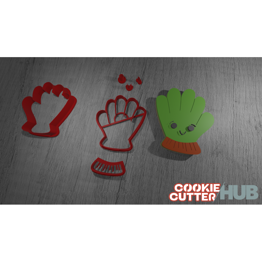 Gardening Glove Cookie Cutter