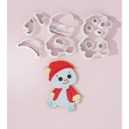 Snowman Cookie Cutter 202