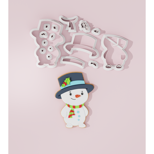 Snowman Cookie Cutter 203