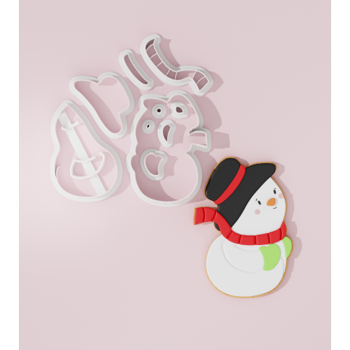 Snowman Cookie Cutter 204