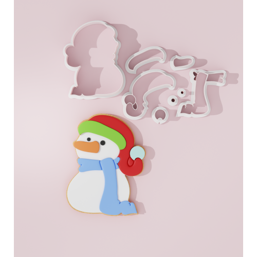 Snowman Cookie Cutter 208