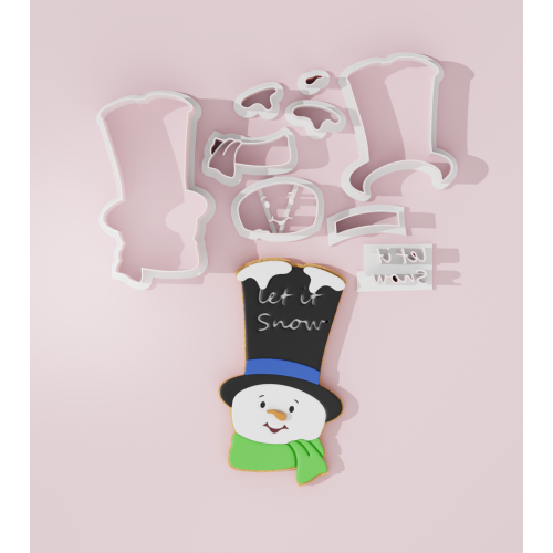 Snowman Cookie Cutter 209