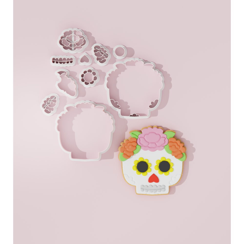 Halloween – Skull #2 Cookie Cutter