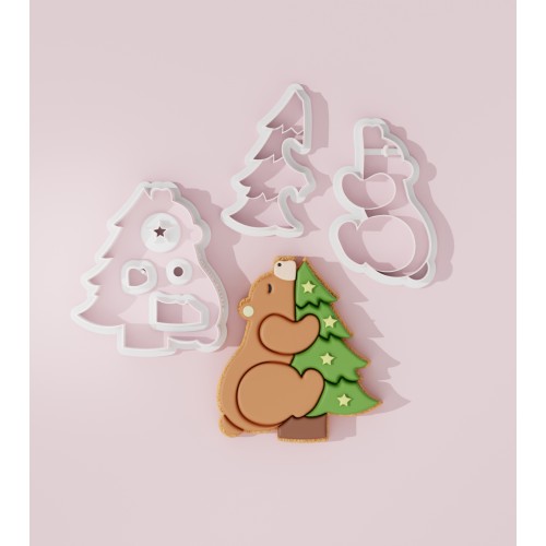 Christmas Bear Cookie...