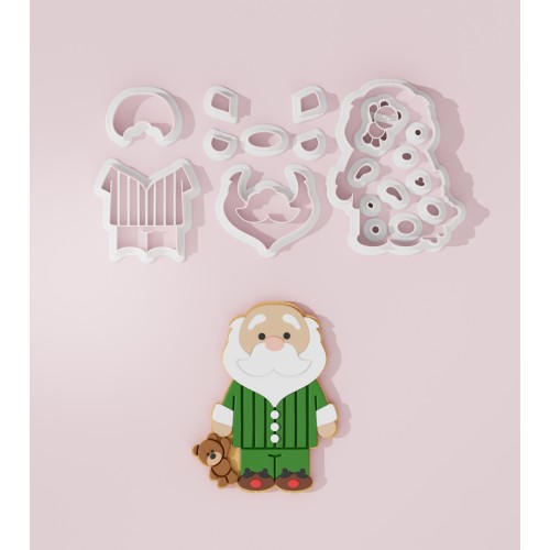 Santa Claus Cookie Cutter 206