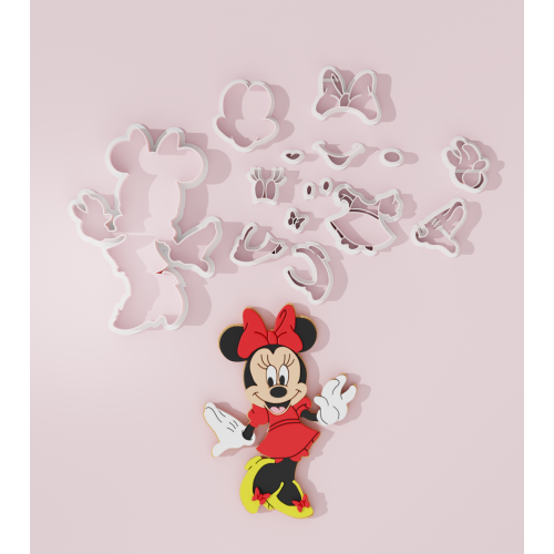 Minnie Mouse no1 Cookie Cutter