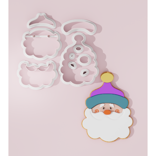 Santa Claus Cookie Cutter 304