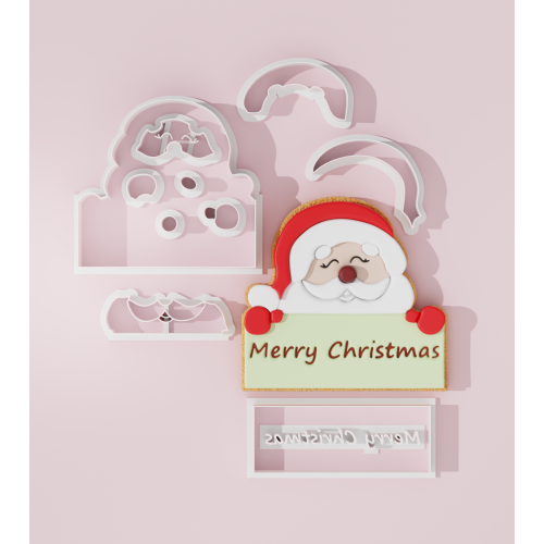 Santa Claus Cookie Cutter 305