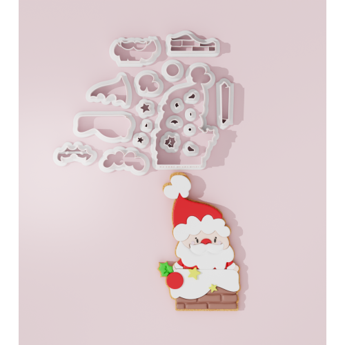 Santa Claus Cookie Cutter 306