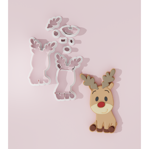 Reindeer Cookie Cutter 207