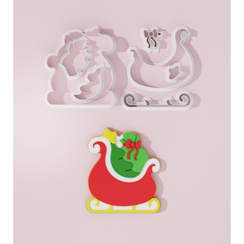 Sleigh Cookie Cutter 102