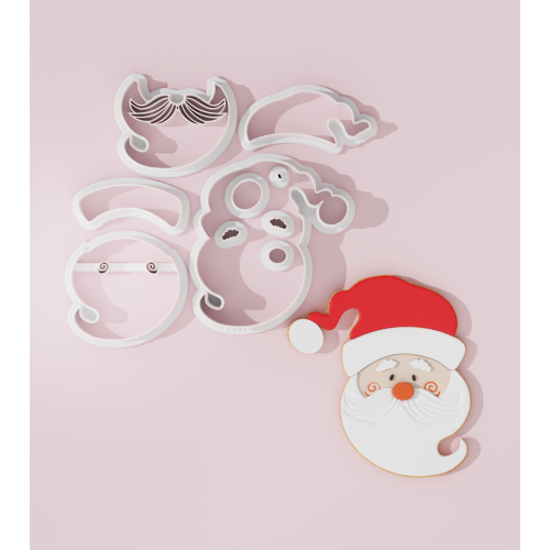 Santa Claus Cookie Cutter 308