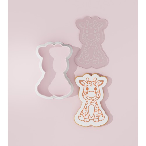 Giraffe Embosser Stamp with...