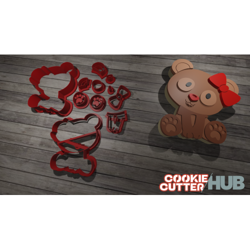 Bear #5 Cookie Cutter