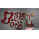 Christmas – Deer #3 Cookie Cutter