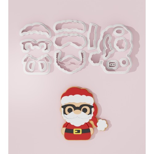 Short Santa Claus Cookie...