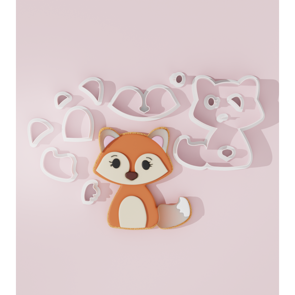 Fox #5 Cookie Cutter