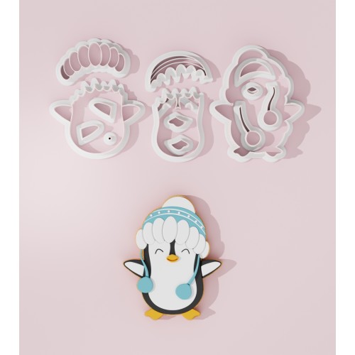 Penguin Cookie Cutter 208