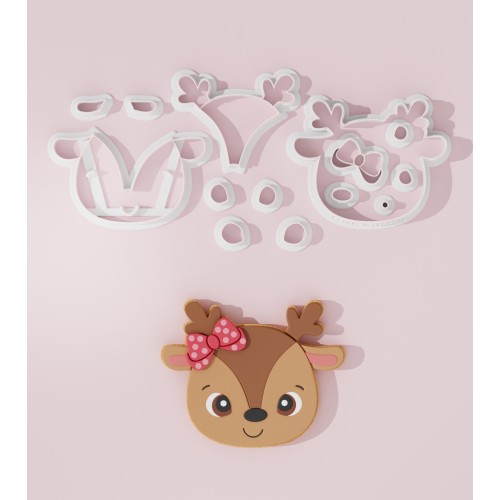 Reindeer Cookie Cutter 306