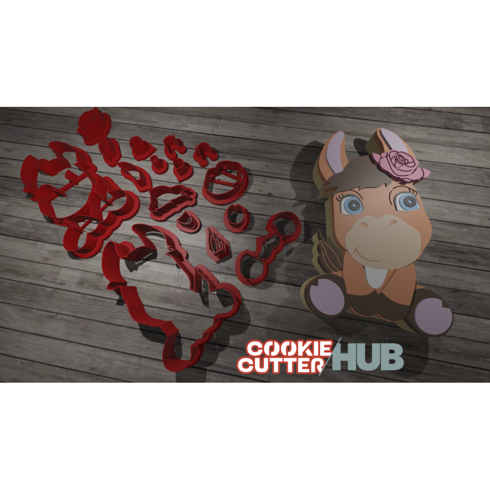 Donkey #2 Cookie Cutter