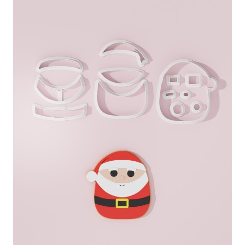 Minimal Santa Claus Cookie...