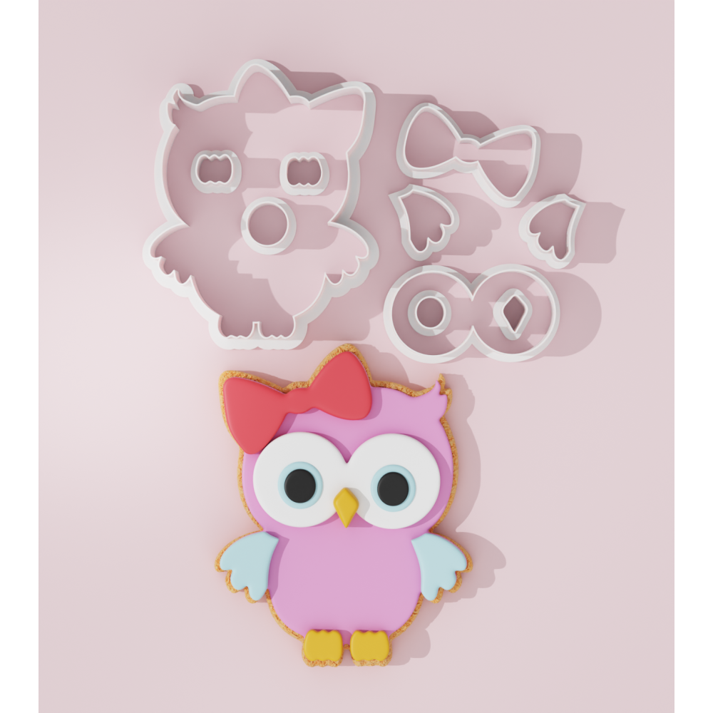 Owl #1 Cookie Cutter