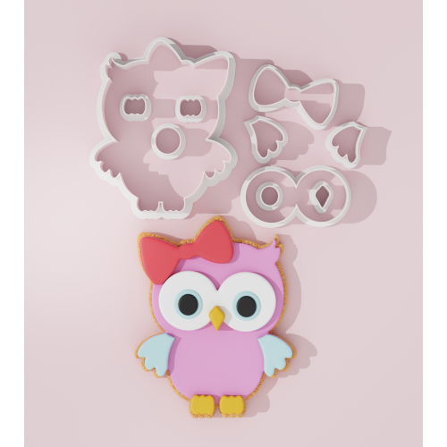 Owl #1 Cookie Cutter