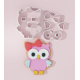 Owl #1 Cookie Cutter