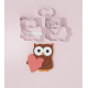 Owl #2 Cookie Cutter