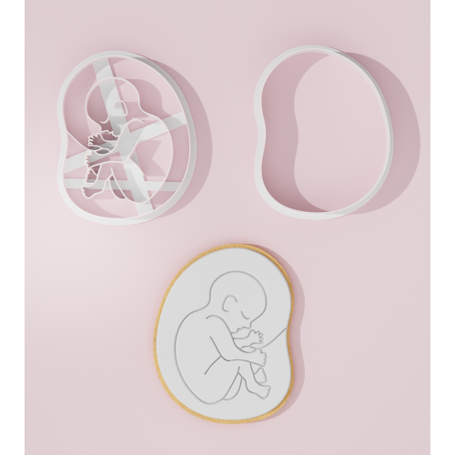 Baby Shower – Fetus Cookie...