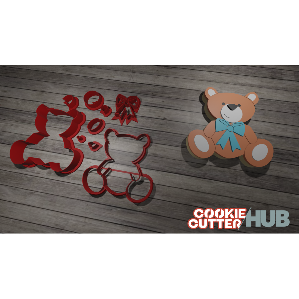 Bear #6 Cookie Cutter