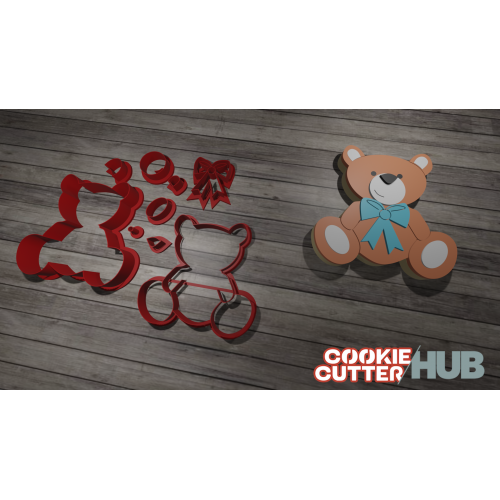 Bear #6 Cookie Cutter