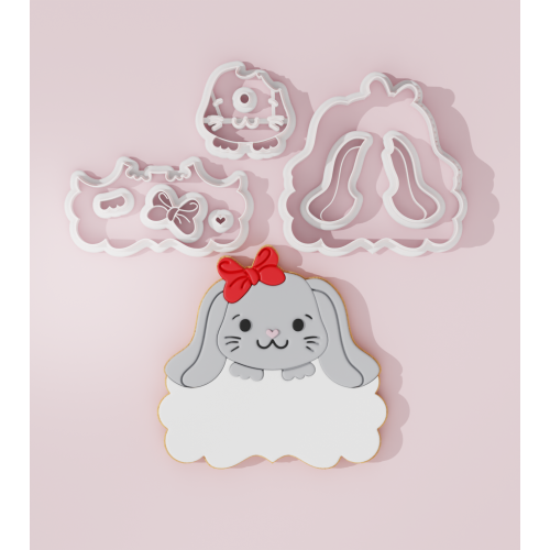 Bunny Cookie Cutter 205