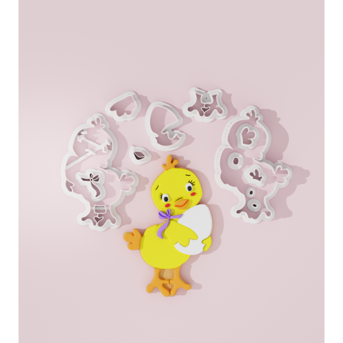 Easter Chick Cookie Cutter 108