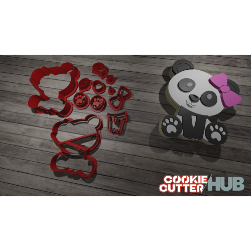 Panda #1 Cookie Cutter