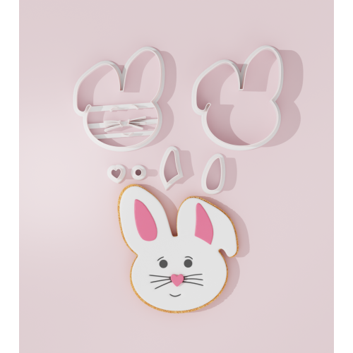 Rabbit Cookie Cutter 108