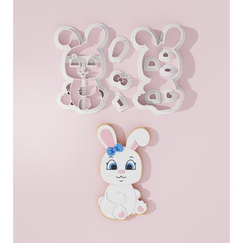 Rabbit Cookie Cutter 301