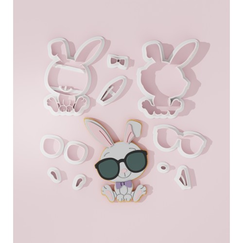 Rabbit Cookie Cutter 303