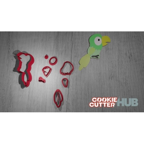 Parrot Cookie Cutter