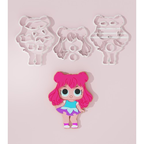 LOL Dolls Inspired Cookie...