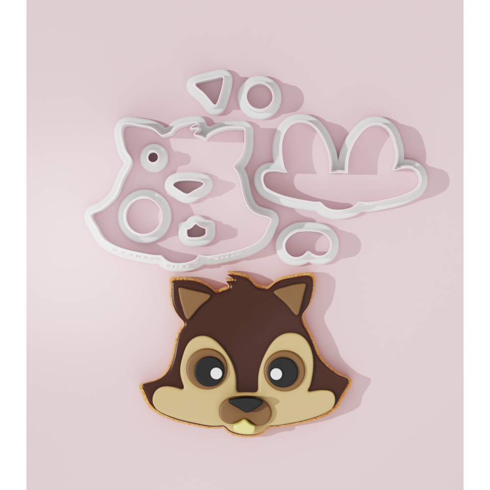 Squirell #1 Cookie Cutter