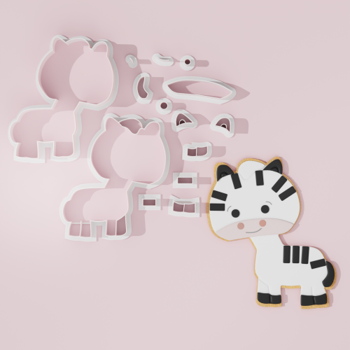 Zebra #2 Cookie Cutter