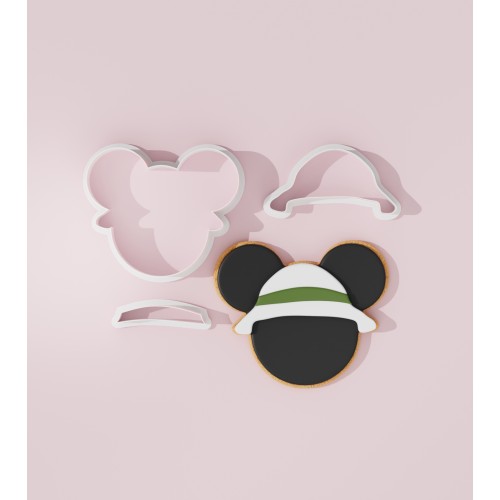 Safari Mickey Cookie Cutter