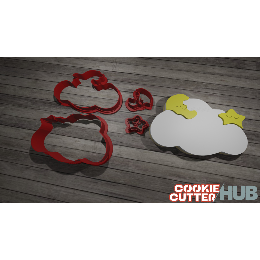 Baby Shower – Cloud Cookie Cutter