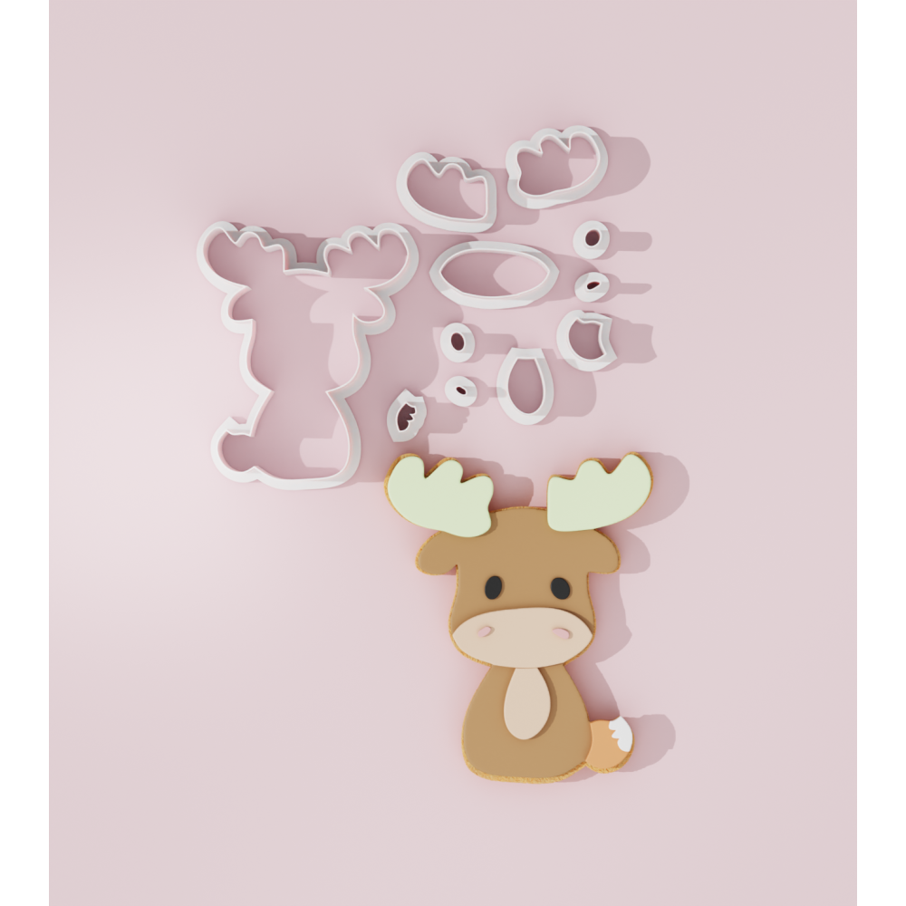 Christmas Reindeer #9 Cookie Cutter