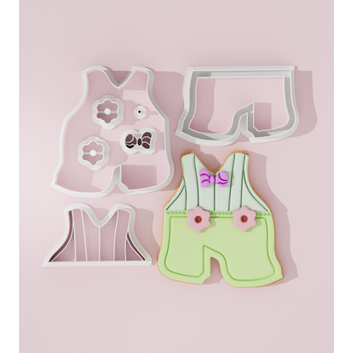 Onesie Cookie Cutter 106