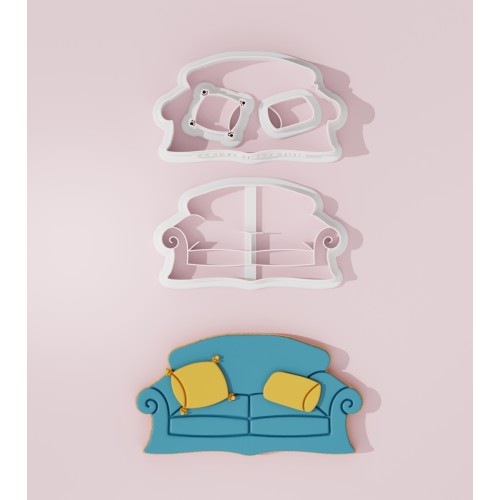 DoolHouse Couch Cookie Cutter