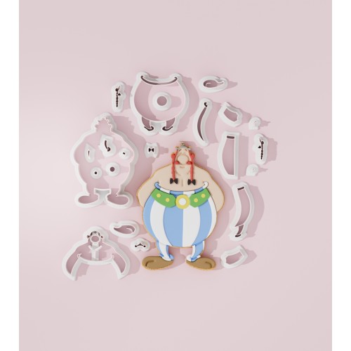 Asterix Cookie Cutter - Obelix