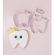 Tooth with Crown Cookie Cutter