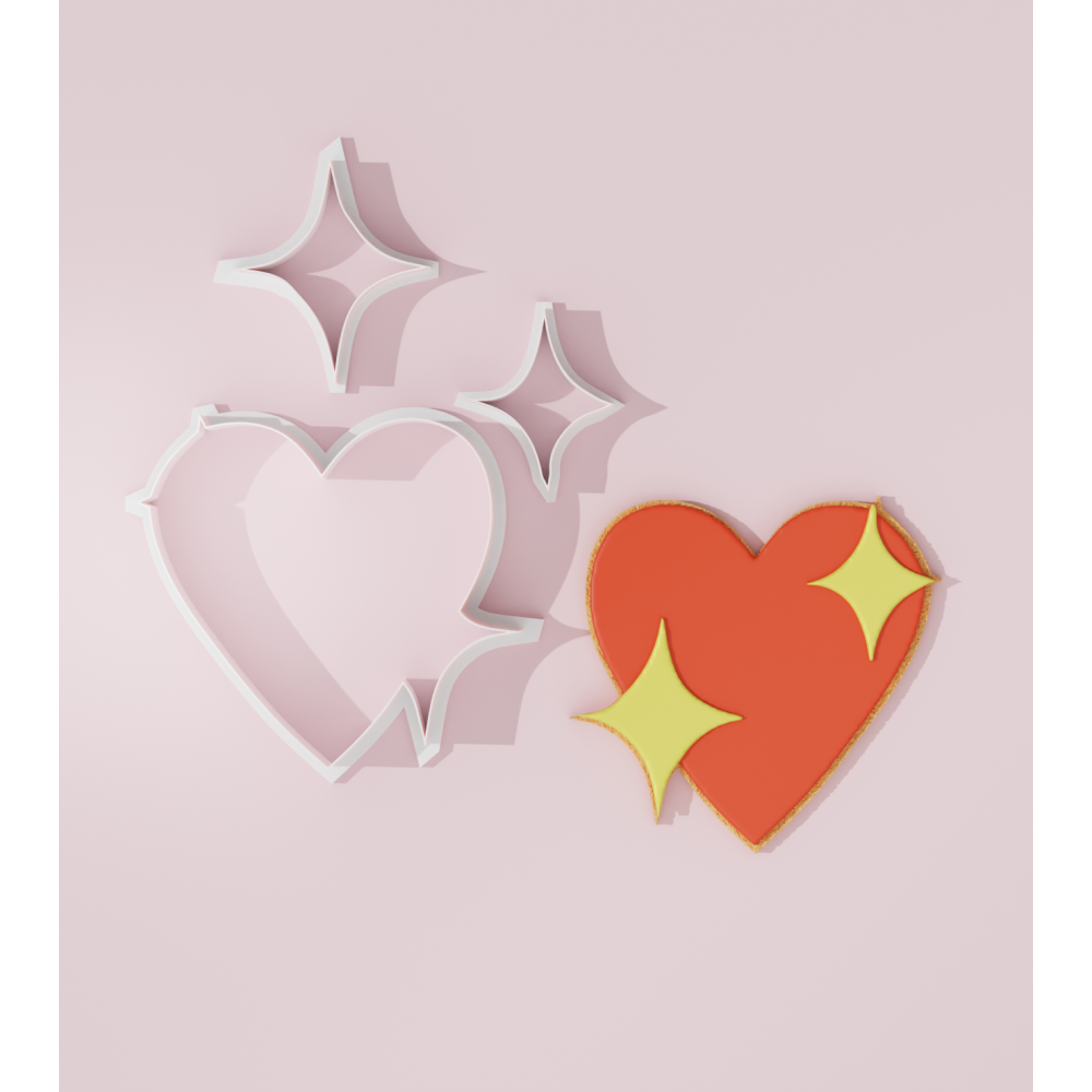 Valentine – Heart Emoji Cookie Cutter